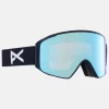 Anon M4S Low Bridge Fit Goggles (Cylindrical) + Bonus Lens