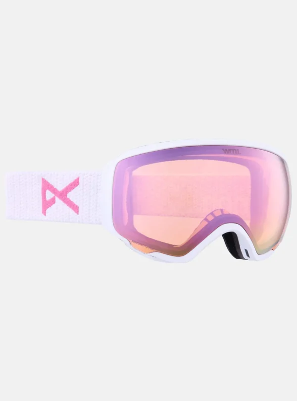 Anon WM1 Low Bridge Fit Goggles + Bonus Lens + MFI® Face Mask