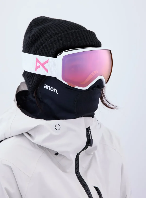 Anon WM1 Low Bridge Fit Goggles + Bonus Lens + MFI® Face Mask