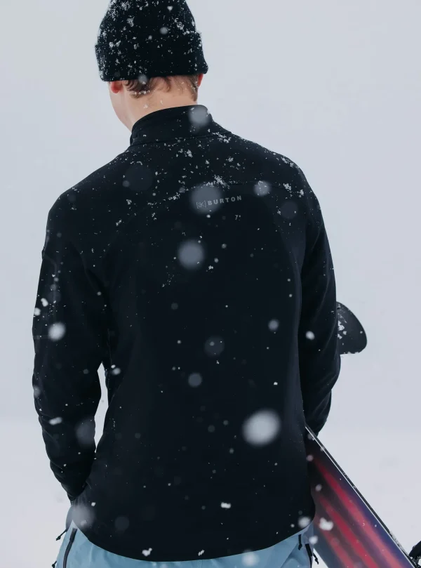 Men's Burton [ak] Baker Stretch Full-Zip Fleece
