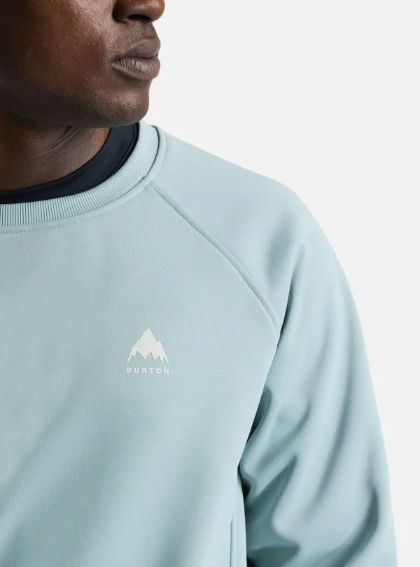 Men's Burton Crown Weatherproof Pullover Crewneck Fleece