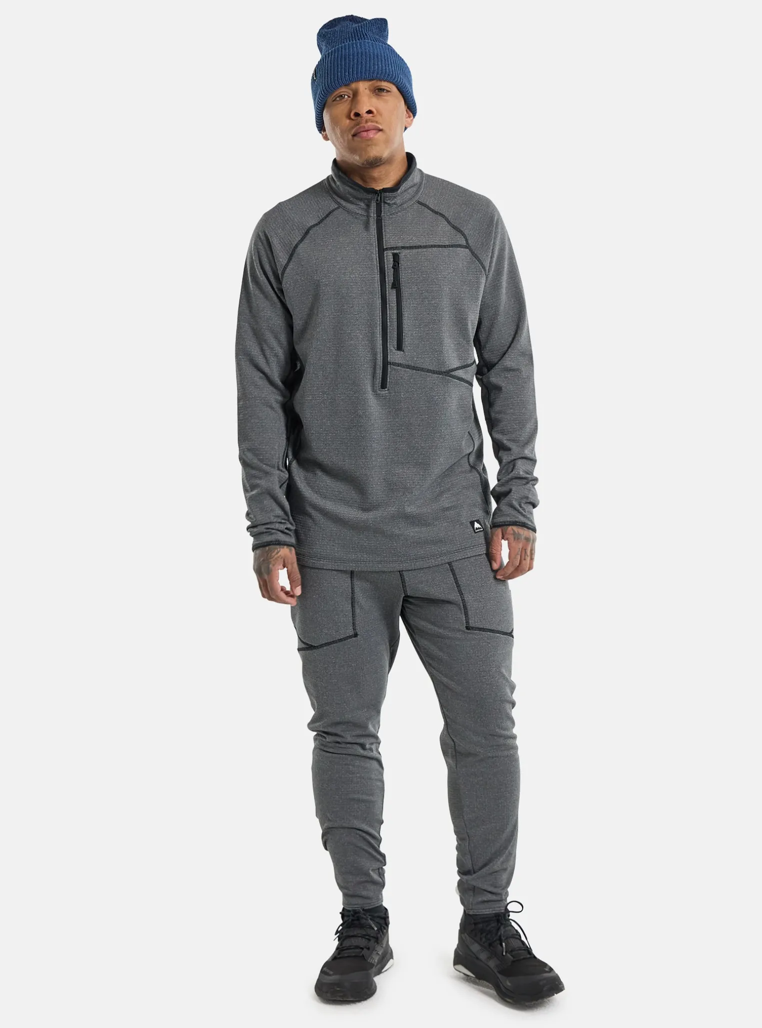 mens_burton_stockrun_grid_3-1.webp Men's Burton Stockrun Grid Half-Zip Fleece