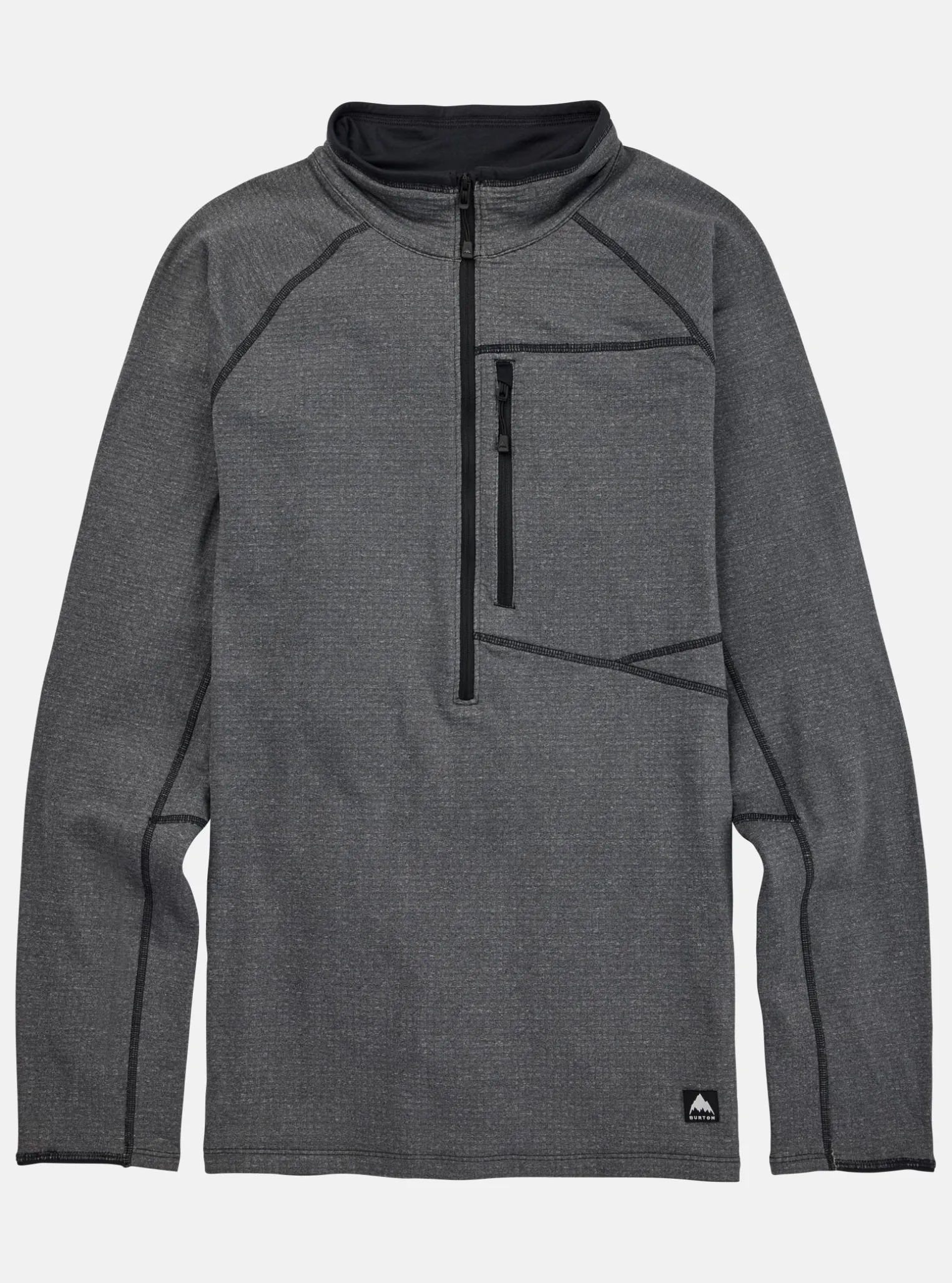 mens_burton_stockrun_grid_4-1.webp Men's Burton Stockrun Grid Half-Zip Fleece
