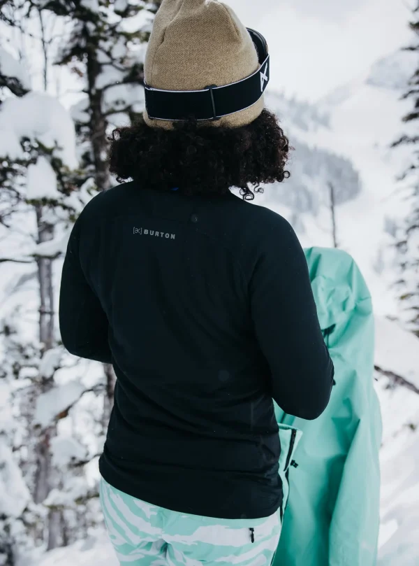 Women's Burton [ak] Helium Grid Quarter-Zip Fleece