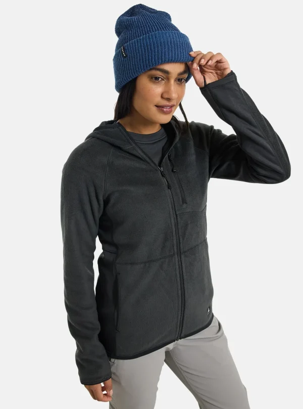 Women's Burton Stockrun Warmest Hooded Full-Zip Fleece