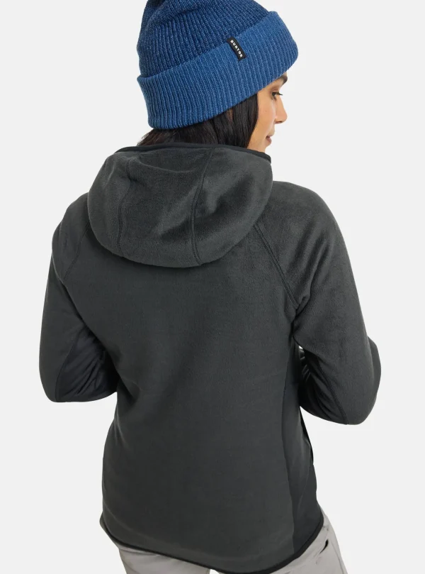 Women's Burton Stockrun Warmest Hooded Full-Zip Fleece